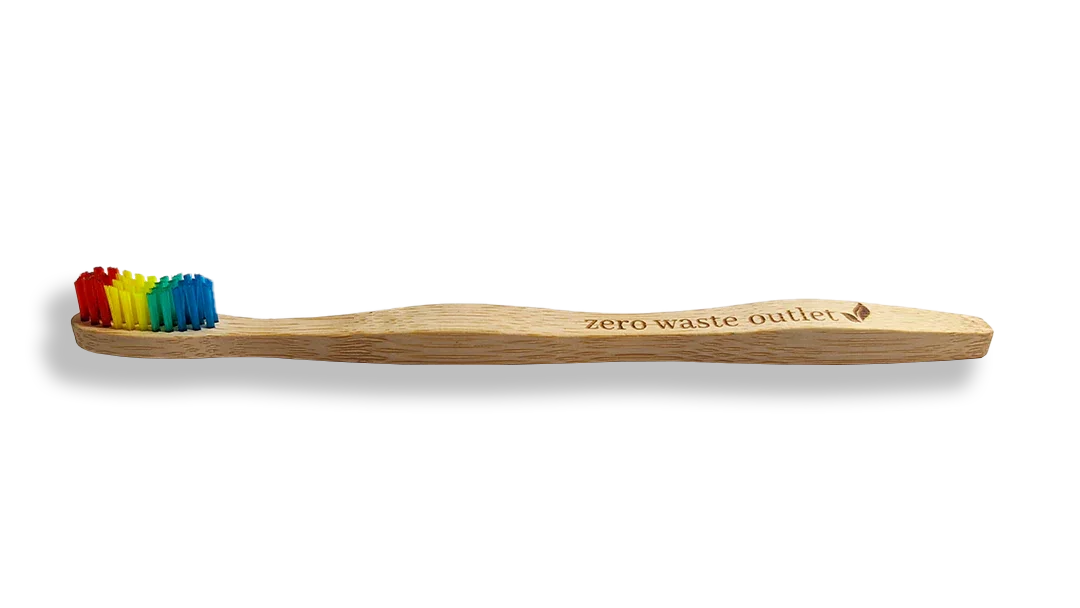 Adult Bamboo Toothbrush Zero Waste Outlet