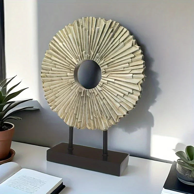 Elegant Sunflower Tabletop Figurine - House Of Avana