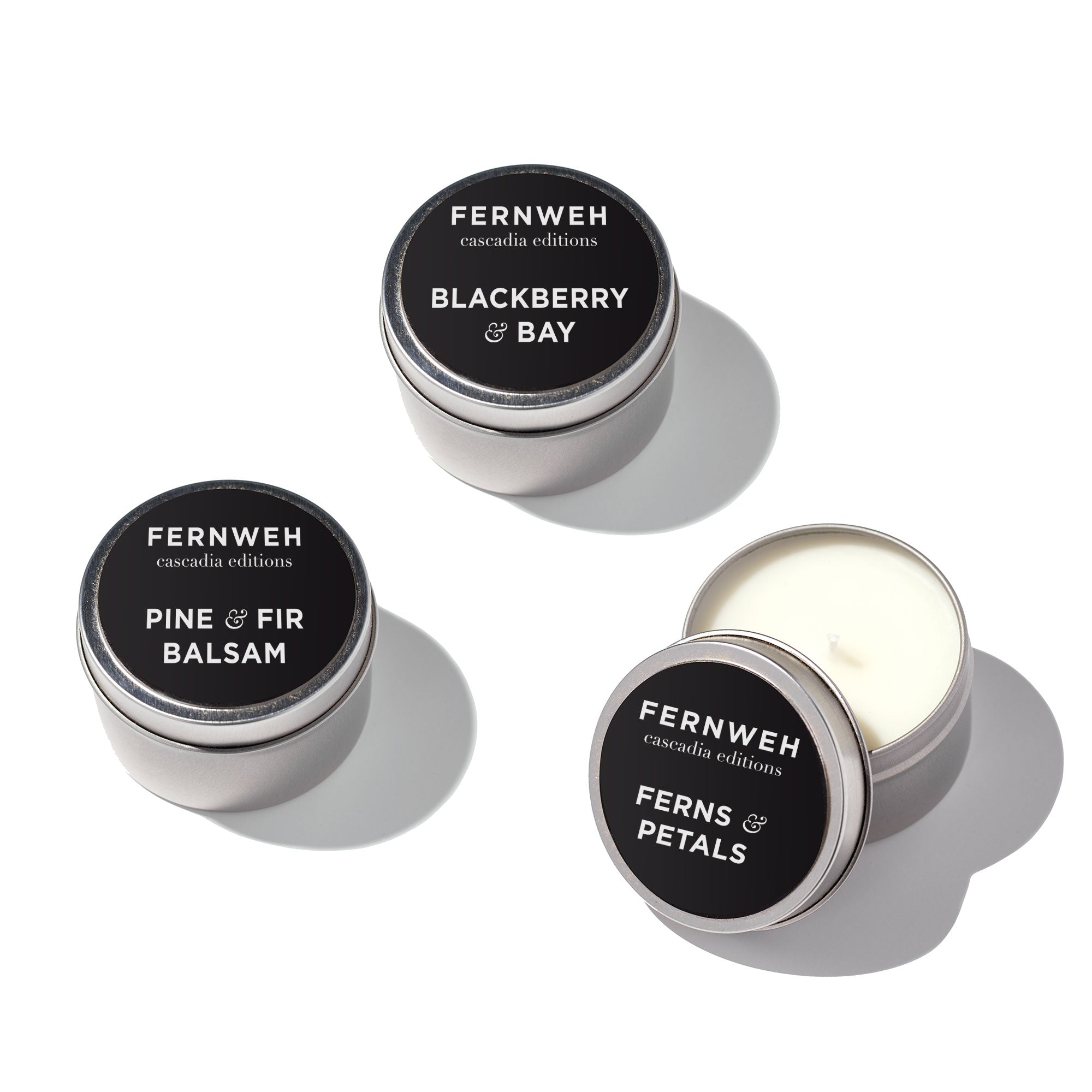 Cascadia Edition: Explore the Pacific Northwest Candle Gift Set Fernweh Editions