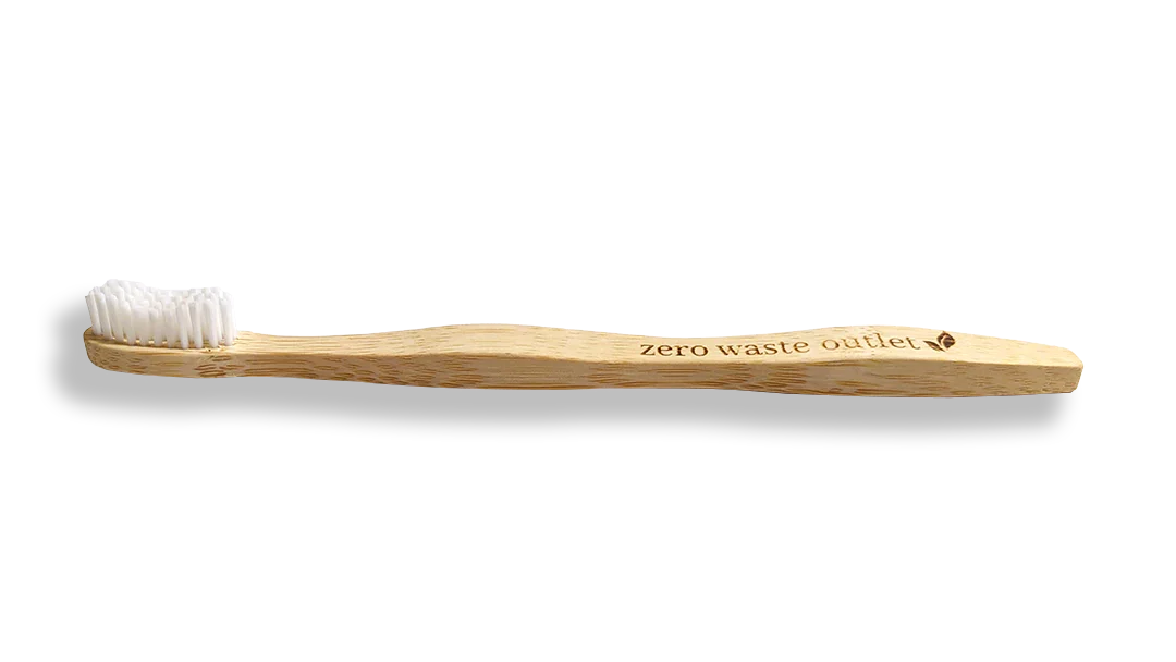 Adult Bamboo Toothbrush Zero Waste Outlet