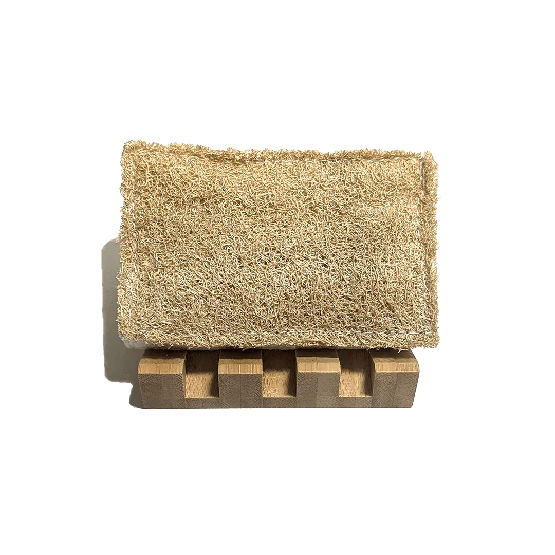 Angled Bamboo Soap Dish Zero Waste Outlet