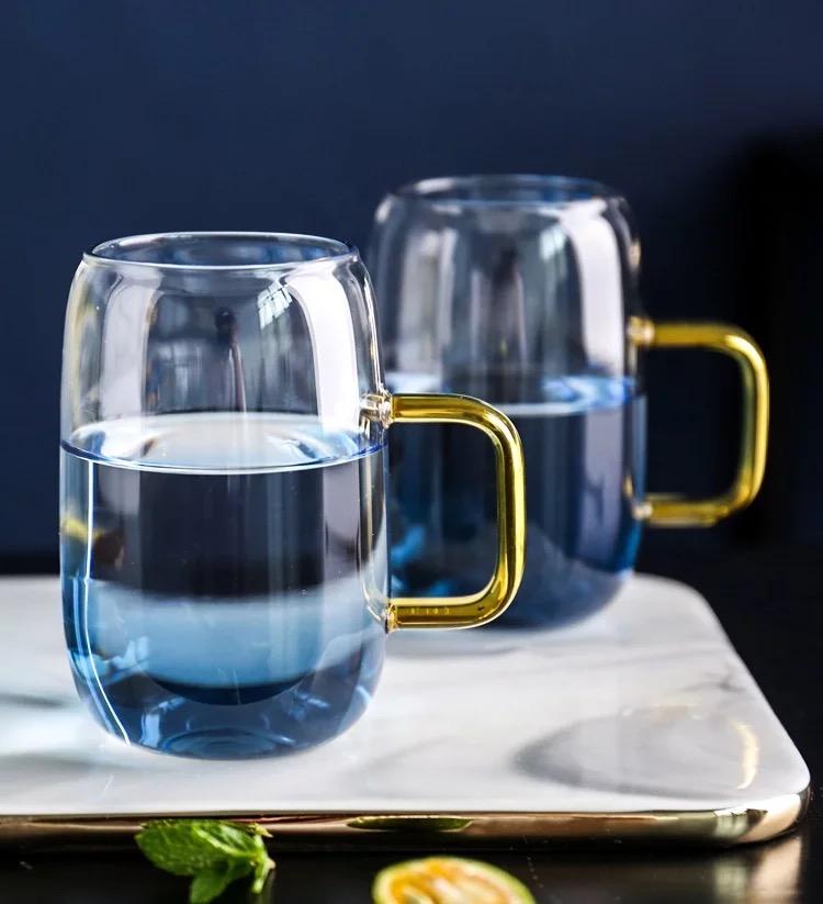 Blue Ombre Pitcher and Cups Tea + Linen