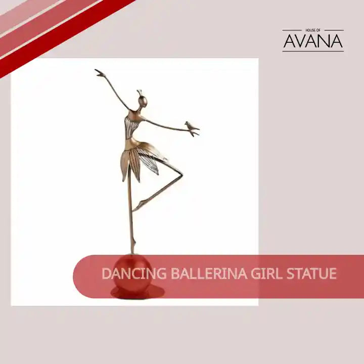 Dancing Ballerina Girl Statue by@Outfy