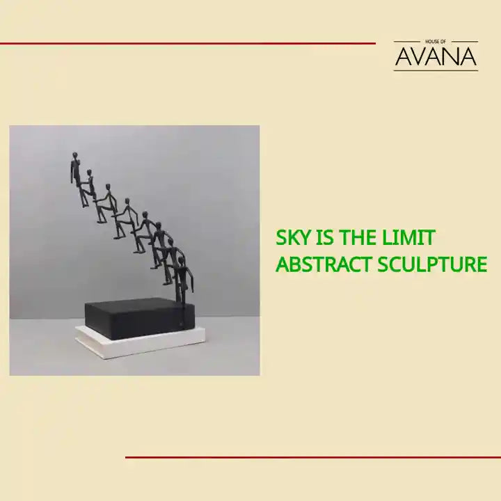 Sky Is The Limit Abstract Sculpture by@Outfy