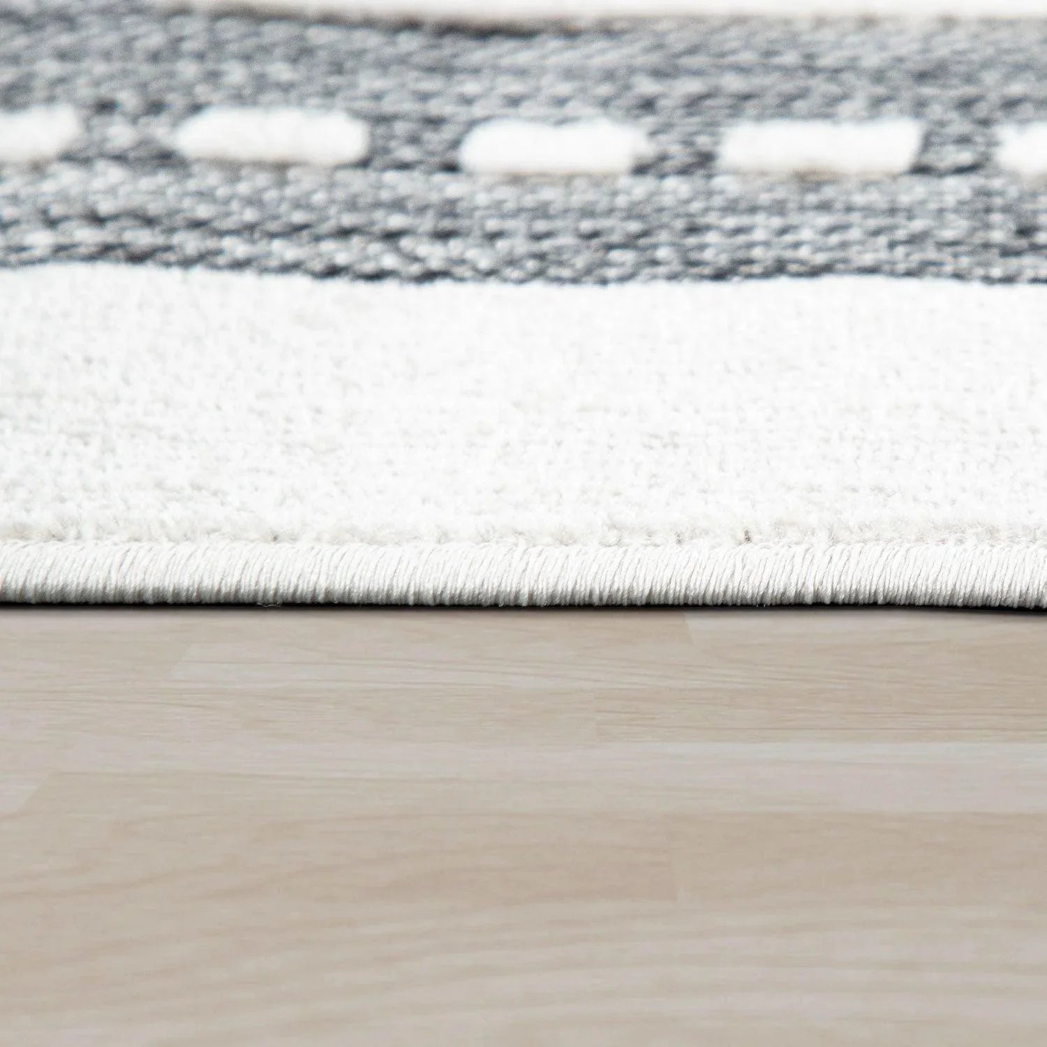 Road Traffic Kids Rug with Forest Animals and Sea Play Mat in muted Cream RugYourHome