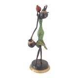 Statue of African Woman Dancing While Fetching Pots | House Of Avana