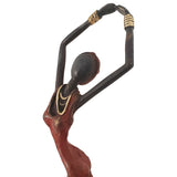 Vintage Bronze Statue of a Dancing African Woman | House Of Avana