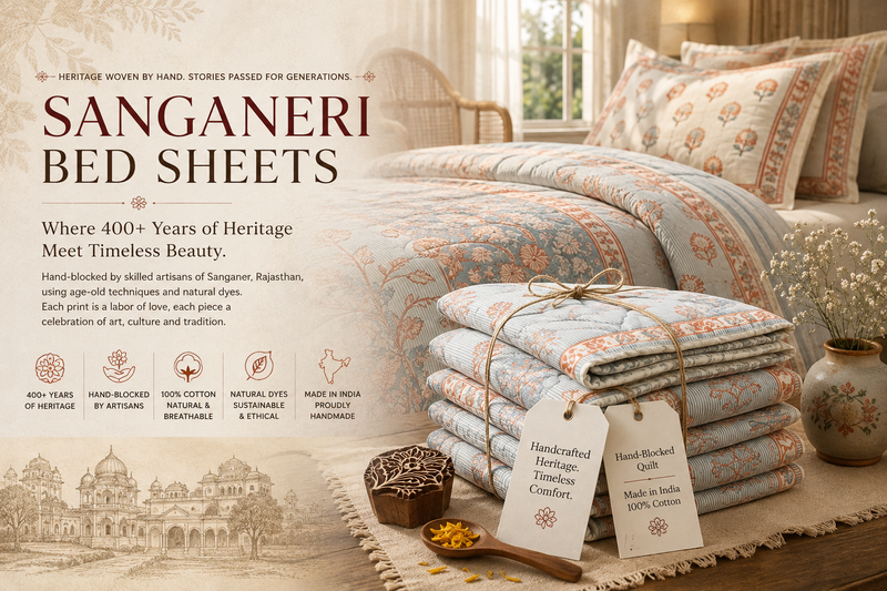 Sanganeri Block Print: The Complete Guide to India's Finest Hand Block Printing