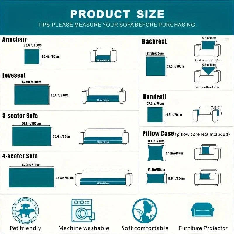 Molly Mutt Couch Cover - Soft, Cozy, and Non-Slip Plush Sofa Protector topspet