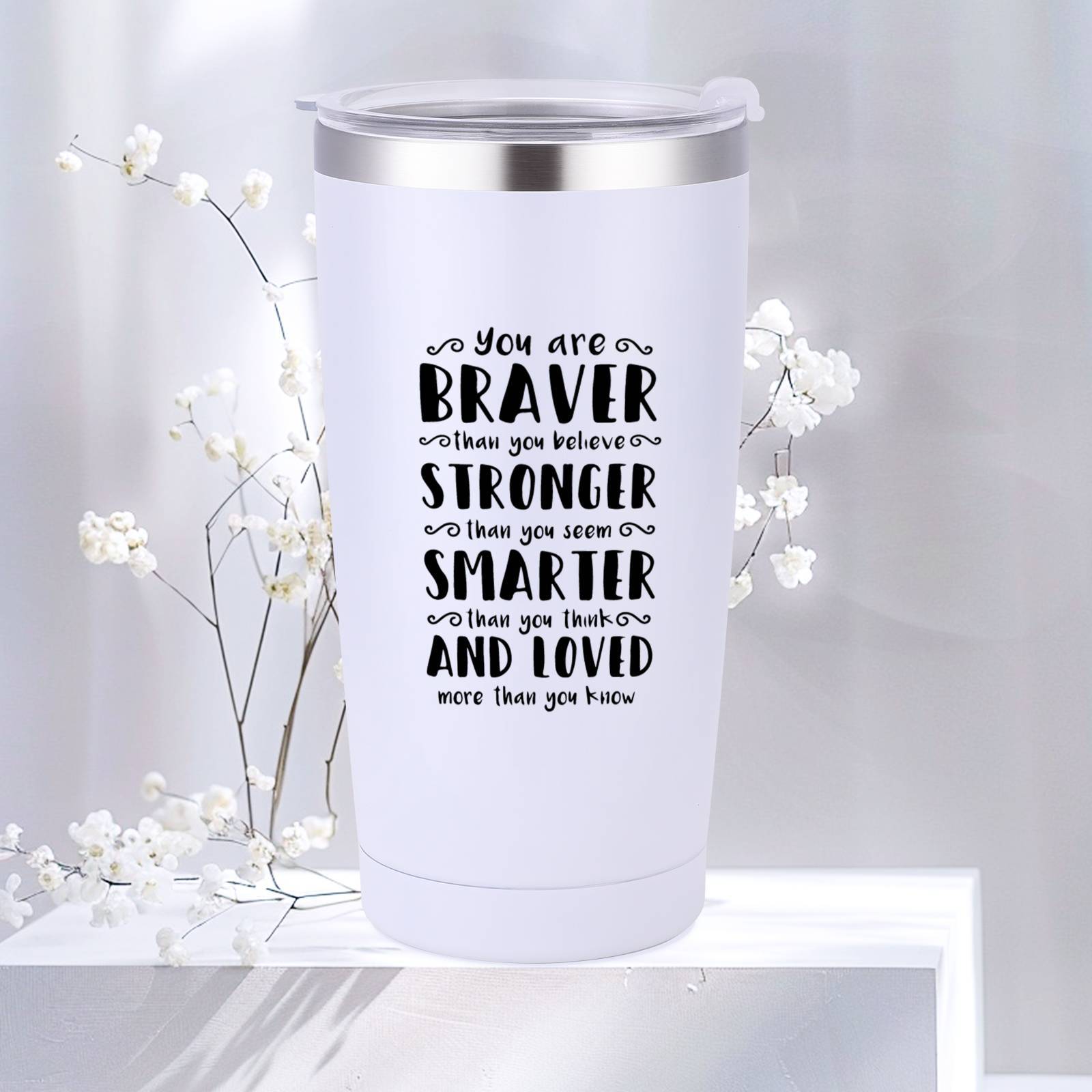 Women Men Inspirational Gifts 8pcs Basket for Women Men Her Friend Coworker Bestie Birthday Women Confirmation Encouragement Cheer up Bonus Good Luck Proud of You Tween Girl College Student Gifts Unique Christmas Stuff Coffee House Of Avana