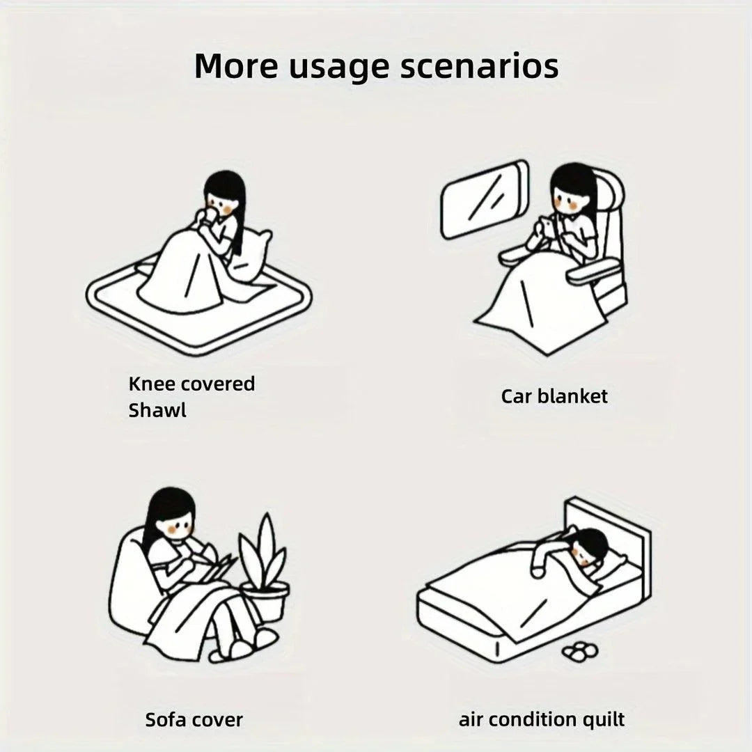 Soft & Cozy Chenille Reversible Sofa Cover - Black and White Couch topspet