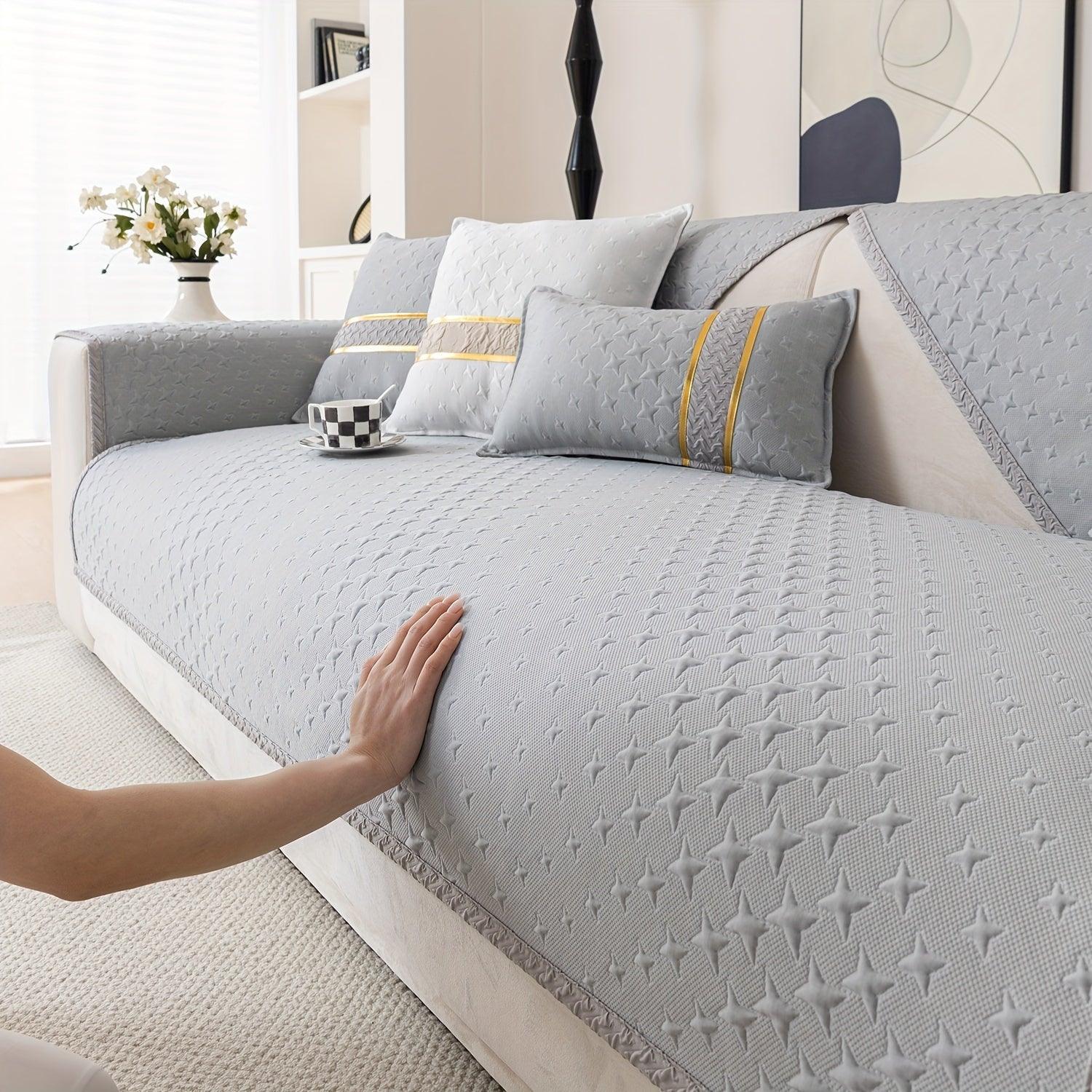 Summer Cooling Silk Non-slip Sofa Cover- Couch Cover for Dogs topspet