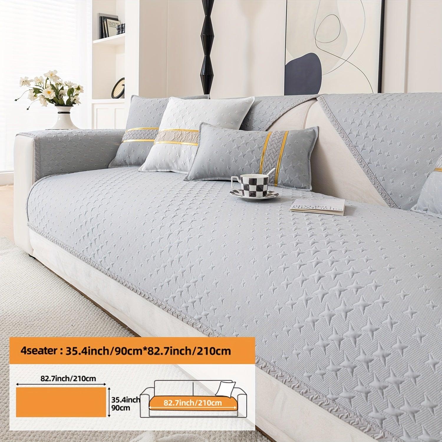 Summer Cooling Silk Non-slip Sofa Cover- Couch Cover for Dogs topspet