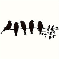 Black Birds Silhouette Wall Art Decor House Of Avana