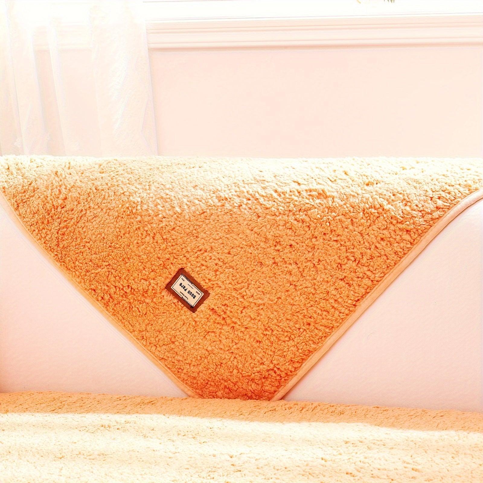 Durable 3 cushion couch cover | High-Quality Plush Sherpa Sofa Cover topspet