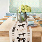 Table Runner - Rustic Polyester Western