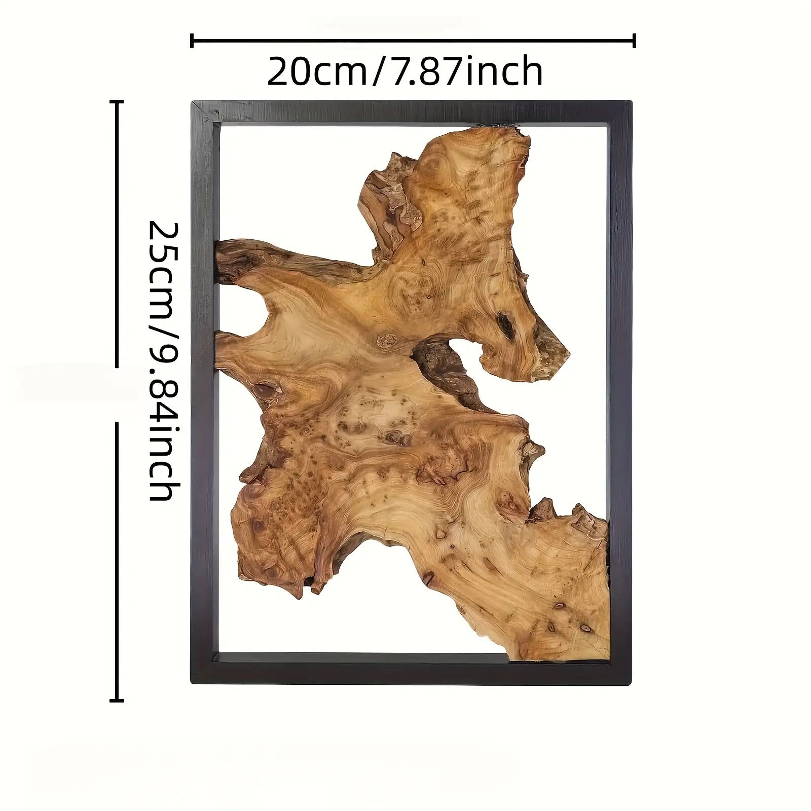 Wall Decor - Natural Wood Unique