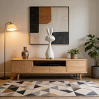 Rabbit Statue - Modern Golden Small