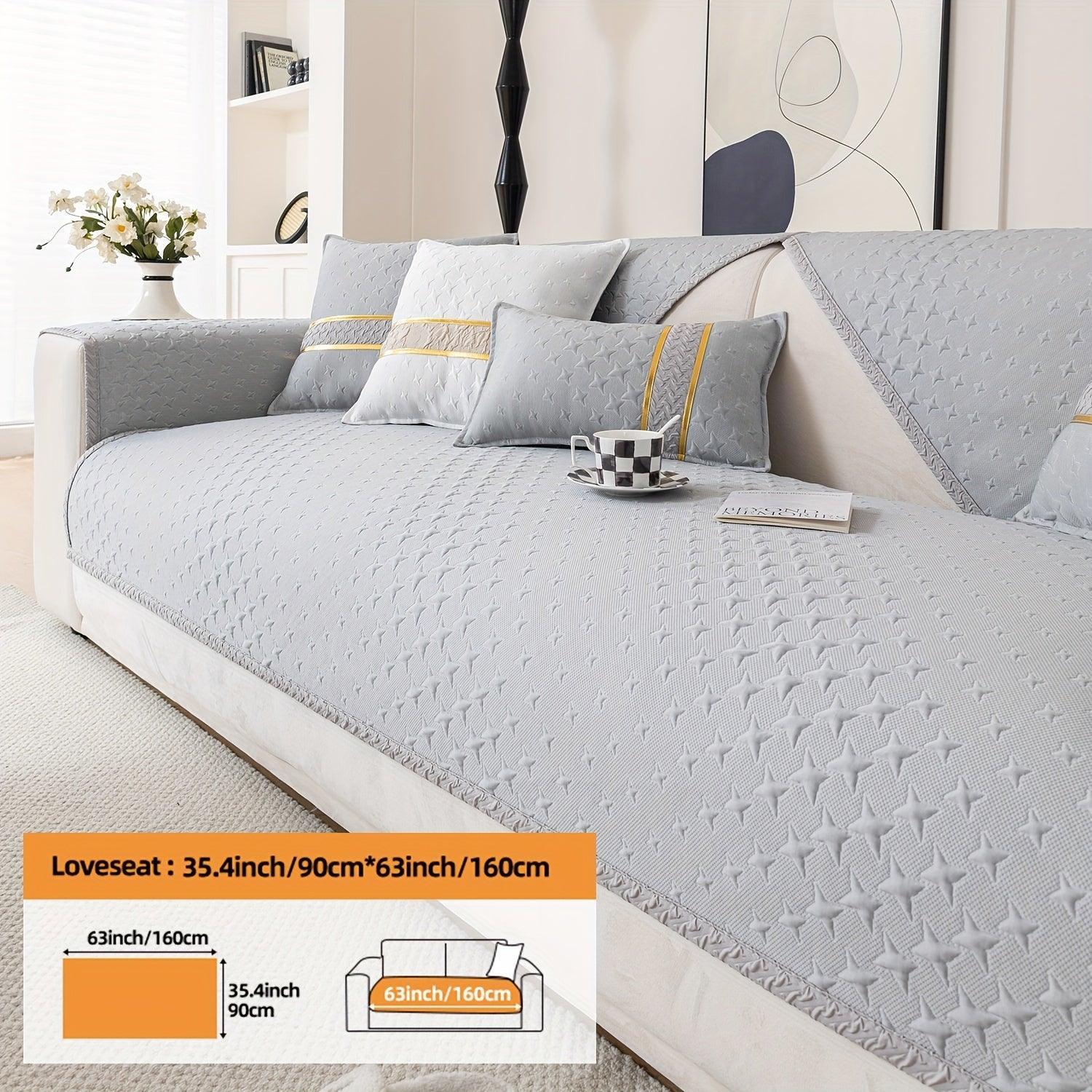 Summer Cooling Silk Non-slip Sofa Cover- Couch Cover for Dogs topspet