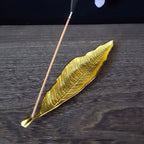 Incense Holder - Japanese Tree Leaf Design