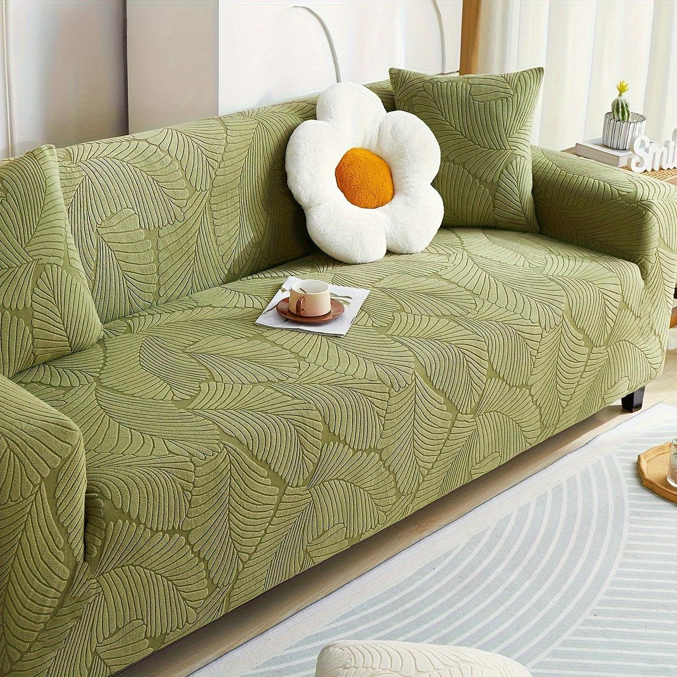 Premium Stretch Gray Couch Cover | Durable, Non-Slip & Versatile topspet