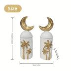 Art Piece - Hand-Painted Ramadan Decor