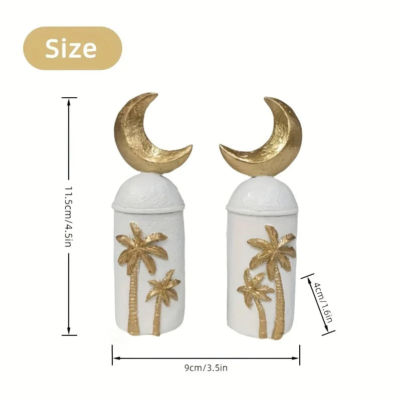 Art Piece - Hand-Painted Ramadan Decor