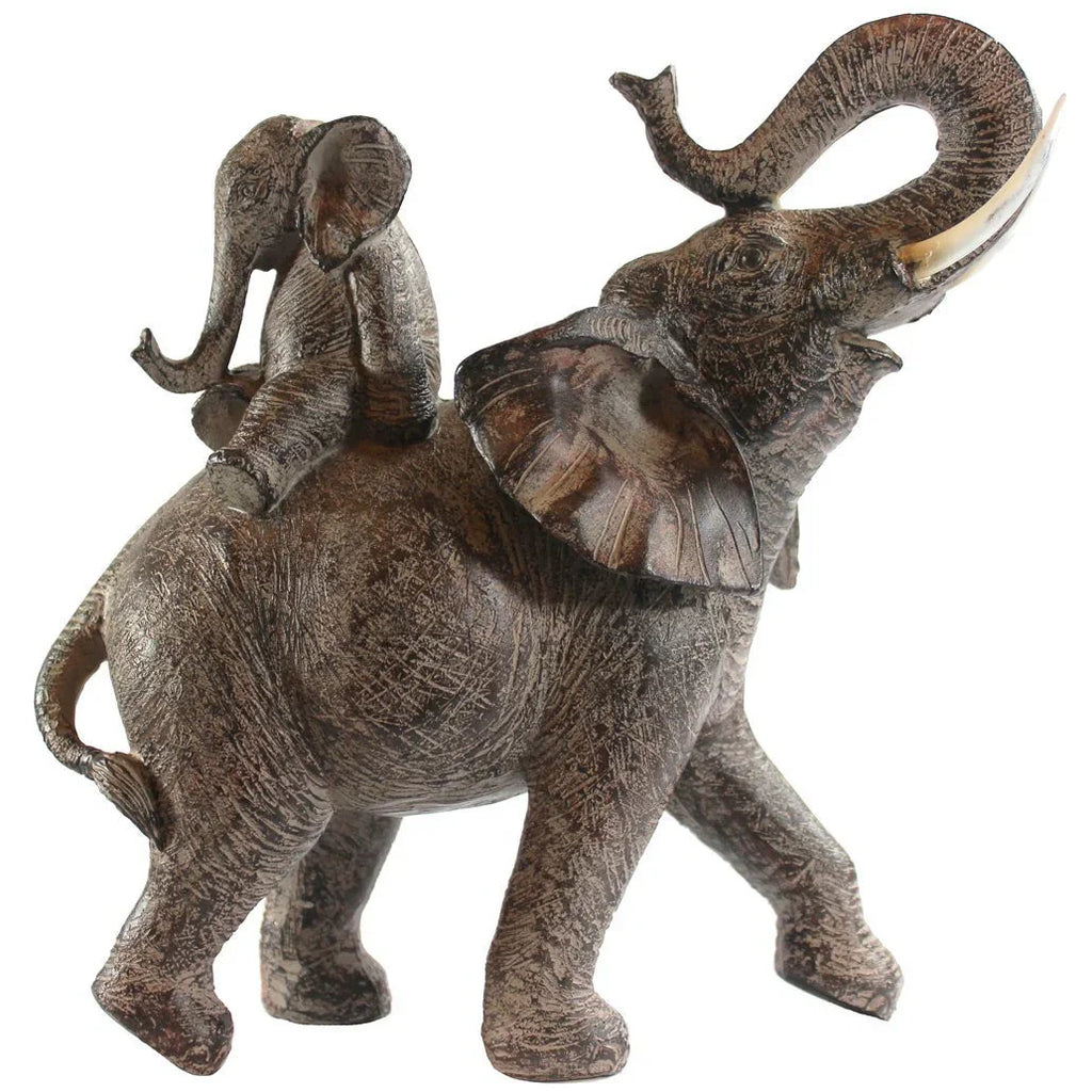Large African Elephant Statue Gifts for Women, Big Elephant Decor Scuplture House Of Avana