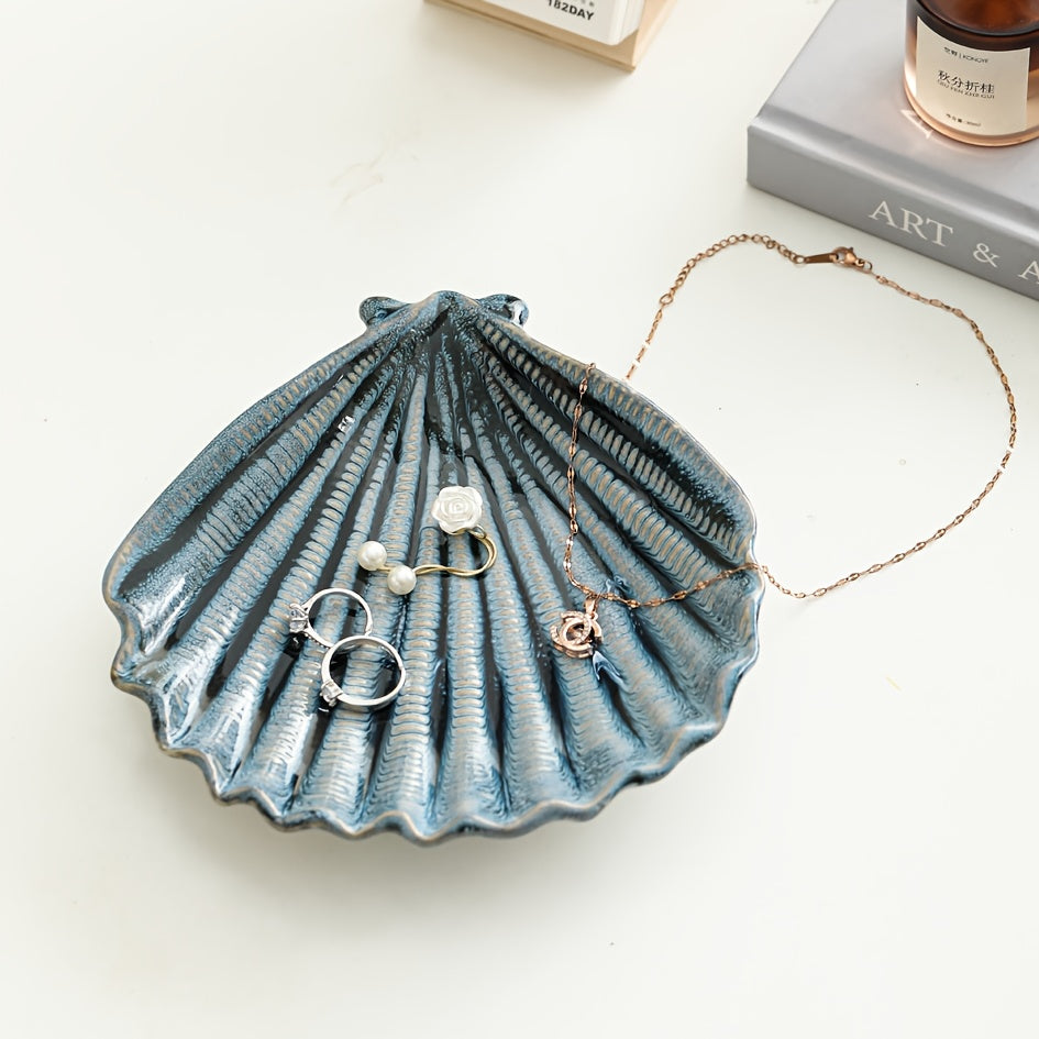 Jewelry Tray - Dual-Color Ceramic Starfish