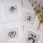 Bernese Nose Dog Portrait Greyboy Pet Prints