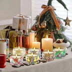 1 Box Of 24pcs, 6.1*3.81cm[2.4*1.5 Inches]2.5oz *24 Scented Candles, High-quality Soy Wax, Lavender Scent, Portable Scented Candles, Enjoy At Any Time, Suitable For Yoga And Meditation, Valentine'S Day And Other Holiday Scene - House Of Avana