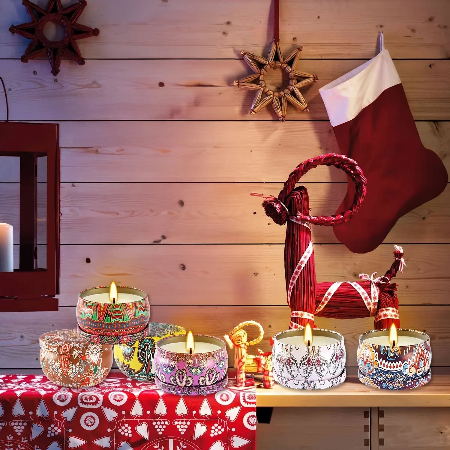 1 Box Of 24pcs, 6.1*3.81cm[2.4*1.5 Inches]2.5oz *24 Scented Candles, High-quality Soy Wax, Lavender Scent, Portable Scented Candles, Enjoy At Any Time, Suitable For Yoga And Meditation, Valentine'S Day And Other Holiday Scene - House Of Avana