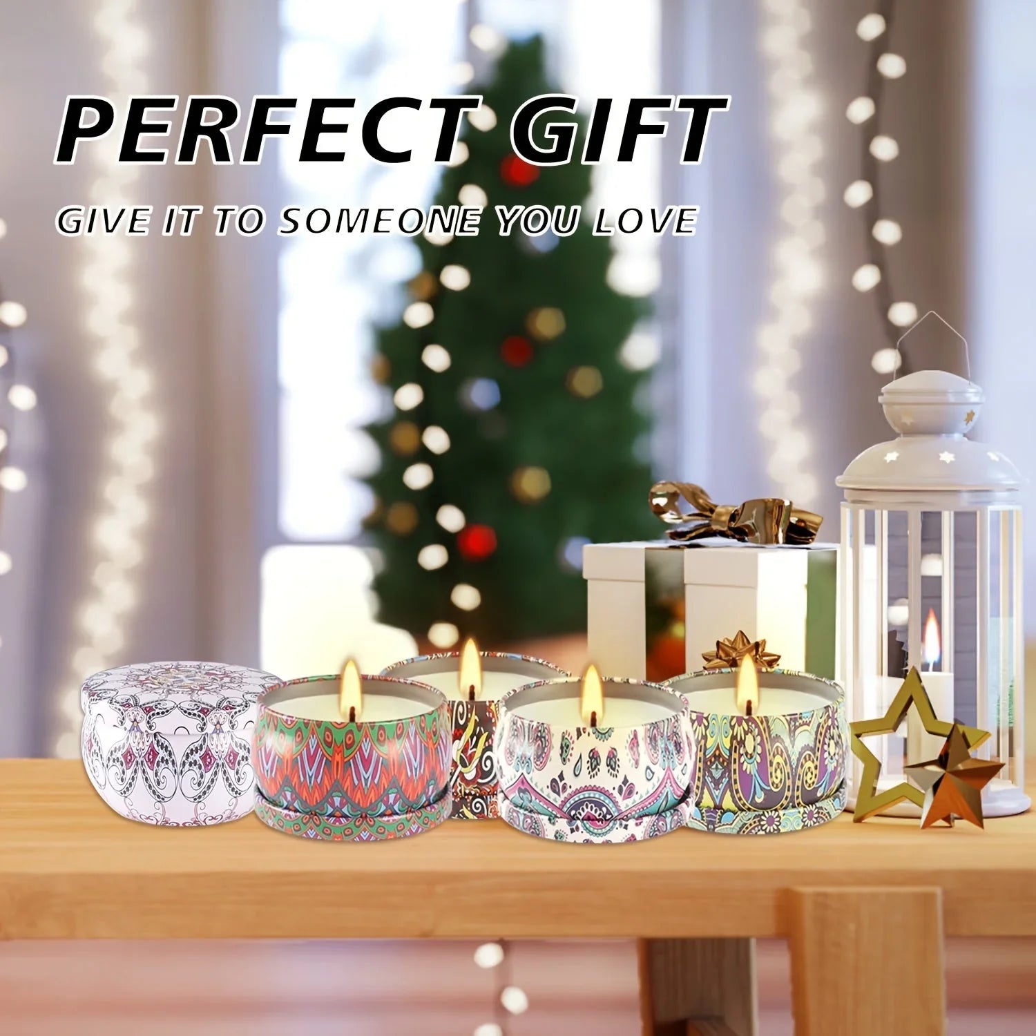 1 Box Of 24pcs, 6.1*3.81cm[2.4*1.5 Inches]2.5oz *24 Scented Candles, High-quality Soy Wax, Lavender Scent, Portable Scented Candles, Enjoy At Any Time, Suitable For Yoga And Meditation, Valentine'S Day And Other Holiday Scene - House Of Avana