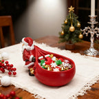 1 Santa Claus Resin Figurine with - Versatile Home Decoration, Suitable for Living Room, Bedroom And Entryway, Can Be Used As a Collection of Christmas, Halloween And Autumn Home Decoration, Christmas Decorations House Of Avana