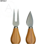 1 set bamboo cheese board with serving knives - multipurpose snack and charcuterie platter food-safe durable ideal for fruits nuts