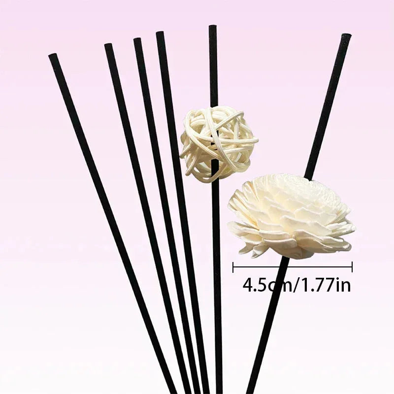 1 Set Diffuser Sticks Flower Aromatherapy Rattan No Fire Aroma Diffuser Sticks Home Living Room Aromatic Incense Supplies Melrose Home Design