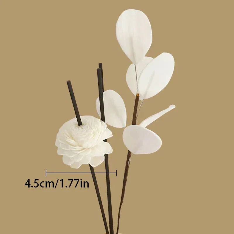 1 Set Diffuser Sticks Flower Aromatherapy Rattan No Fire Aroma Diffuser Sticks Home Living Room Aromatic Incense Supplies Melrose Home Design