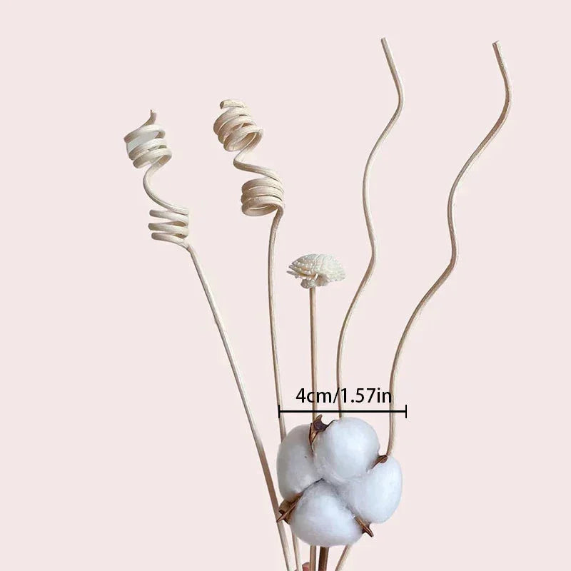 1 Set Diffuser Sticks Flower Aromatherapy Rattan No Fire Aroma Diffuser Sticks Home Living Room Aromatic Incense Supplies Melrose Home Design