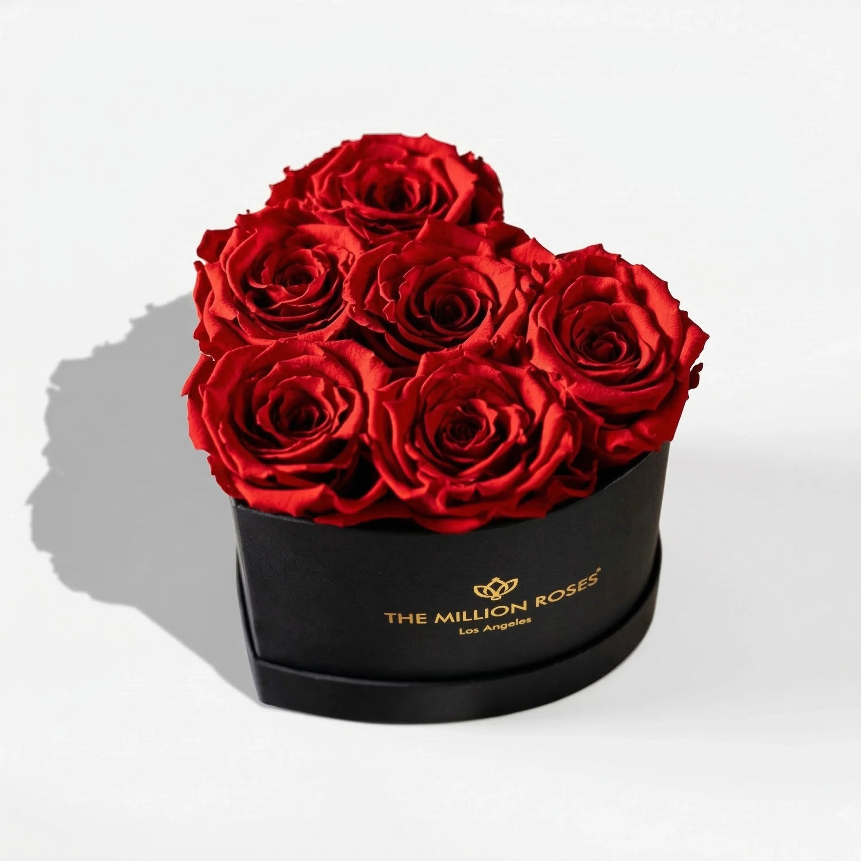 Baby Heart Black Box | Red Roses