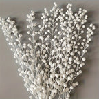 10-Pack Luxurious Artificial Pearl Berry Stems - Versatile DIY Decorations for Christmas, Halloween, Hanukkah, and Thanksgiving - Realistic Faux Berries for Tree, Wreath, and Holiday Party Scene Settings House Of Avana