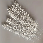 10-Pack Luxurious Artificial Pearl Berry Stems - Versatile DIY Decorations for Christmas, Halloween, Hanukkah, and Thanksgiving - Realistic Faux Berries for Tree, Wreath, and Holiday Party Scene Settings House Of Avana