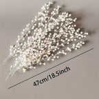 10-Pack Luxurious Artificial Pearl Berry Stems - Versatile DIY Decorations for Christmas, Halloween, Hanukkah, and Thanksgiving - Realistic Faux Berries for Tree, Wreath, and Holiday Party Scene Settings House Of Avana