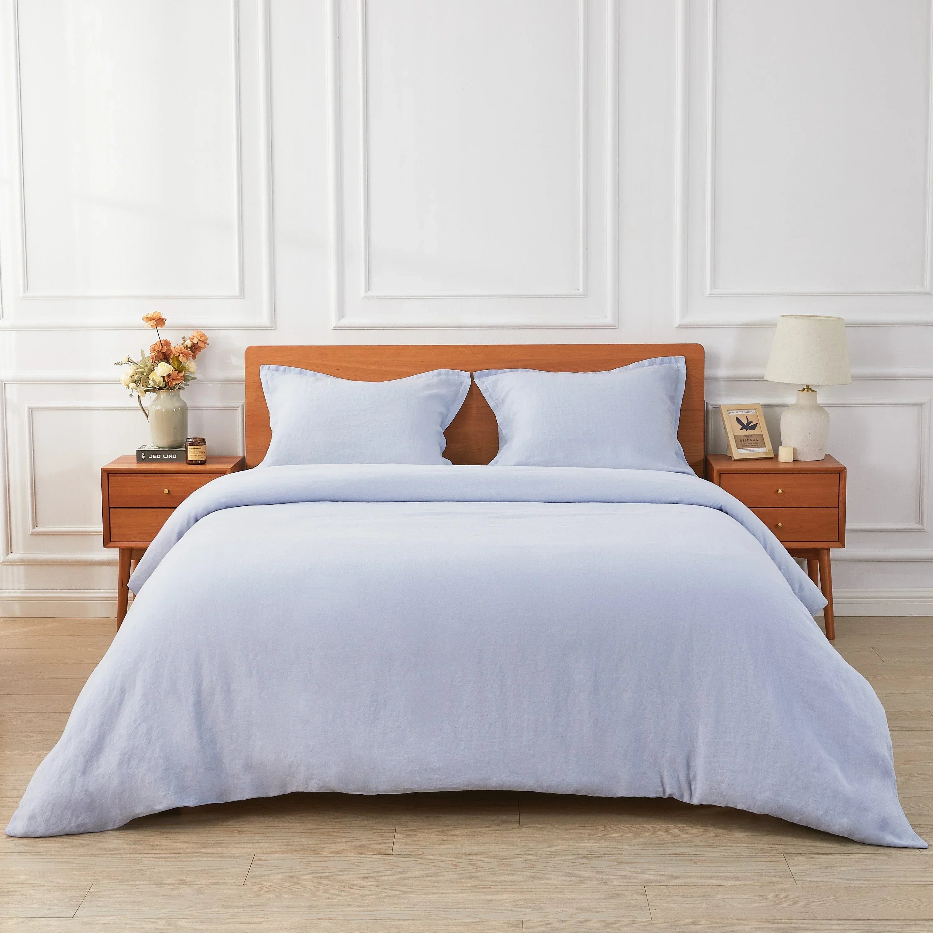 100% Linen Duvet Cover Set, alternate view - House Of Avana