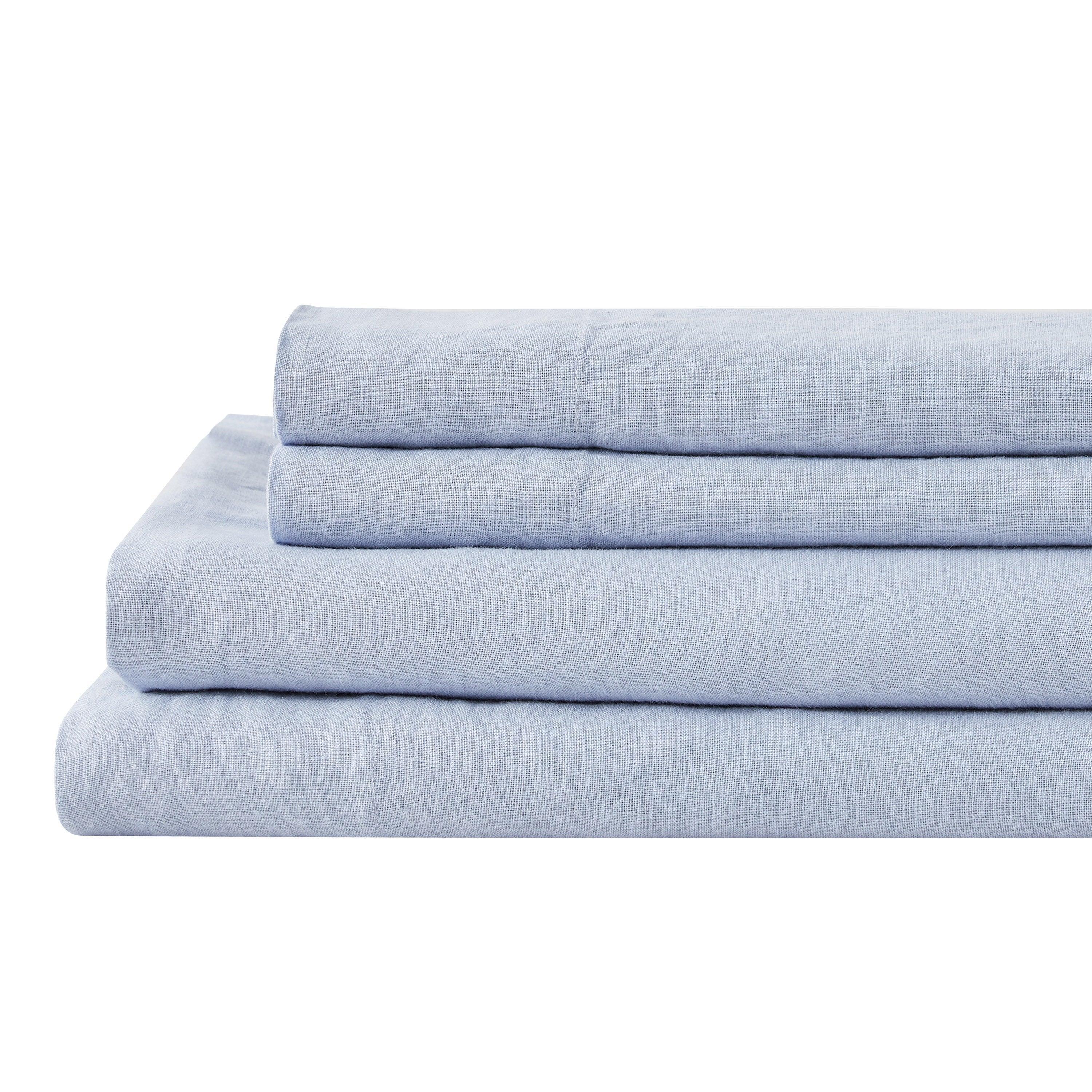 100% Linen Sheet Set, alternate view - House Of Avana