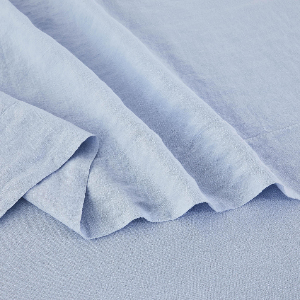 100% Linen Sheet Set, back view - House Of Avana