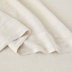 100% Linen Sheet Set, angled view - House Of Avana