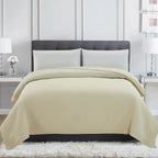 100% Merino Wool Waffle Weave Blanket, detail shot - House Of Avana