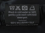 100% Mulberry Silk Eye Mask, close-up view - House Of Avana