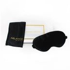 100% Mulberry Silk Eye Mask, back view - House Of Avana