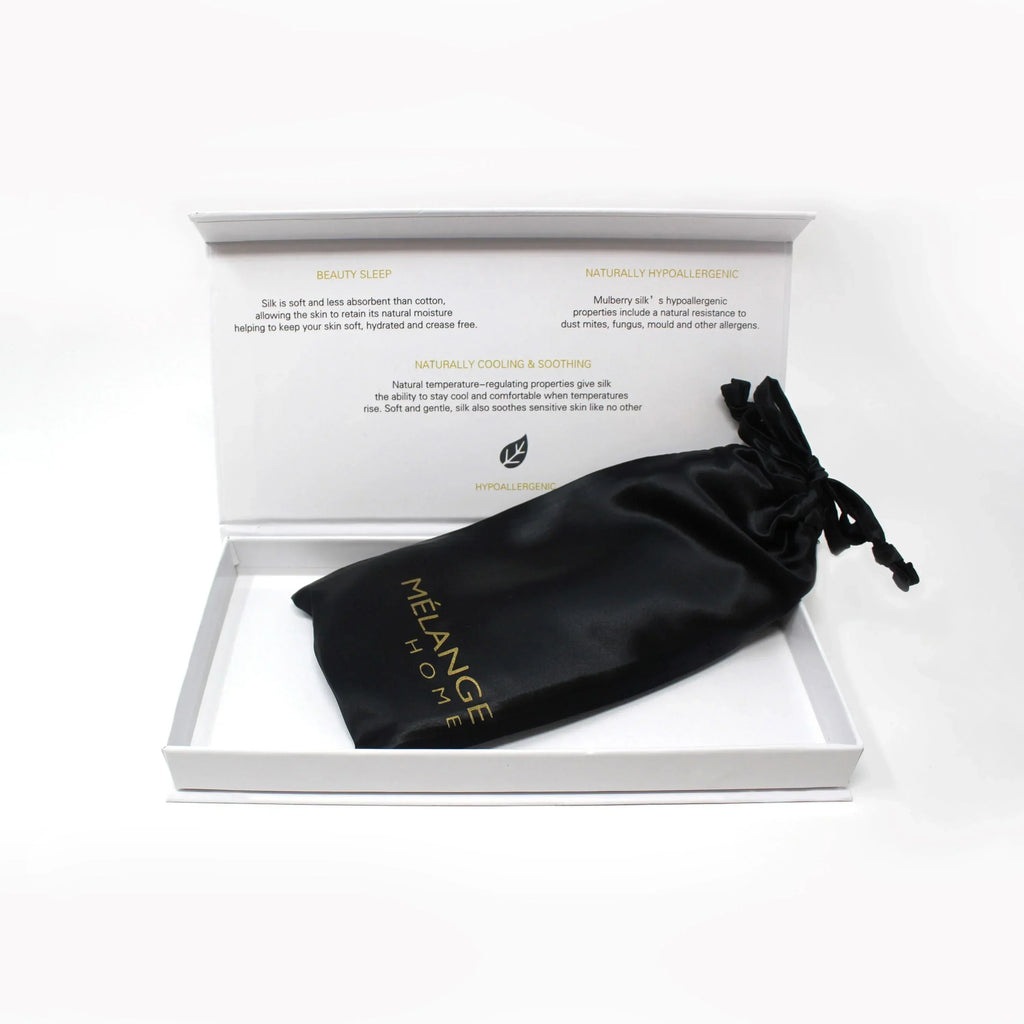 100% Mulberry Silk Eye Mask, lifestyle image - House Of Avana